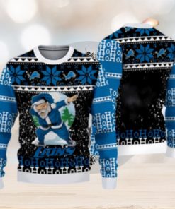 Detroit Lions Ugly Christmas Sweater Santa Claus Knitted Men And Women Gift For Fans