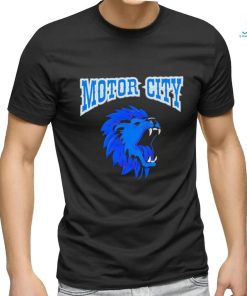 Detroit Lions motor city logo shirt