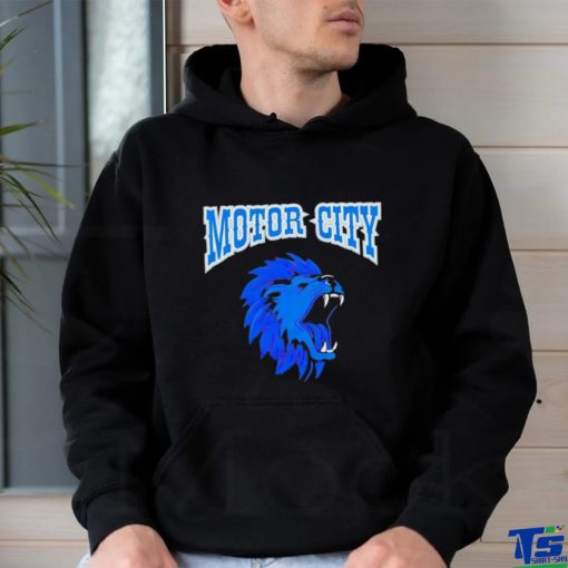 Detroit Lions motor city logo shirt