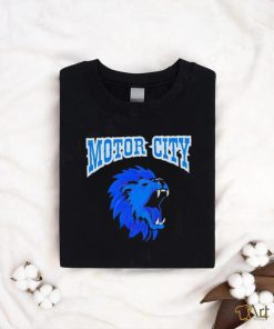Detroit Lions motor city logo shirt