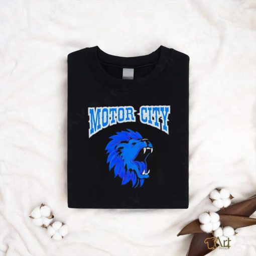 Detroit Lions motor city logo shirt