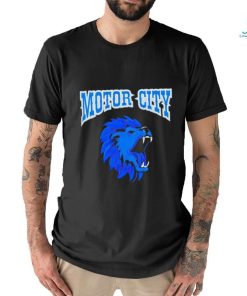 Detroit Lions motor city logo shirt
