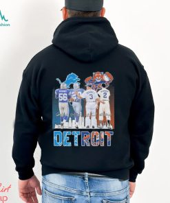 Detroit Sports Teams Schmidt Sanders Trammell And Gehringer Signatures Shirt