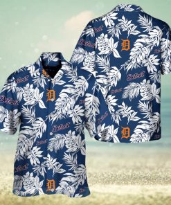 Detroit Tigers Logo Aloha Hawaiian Shirt