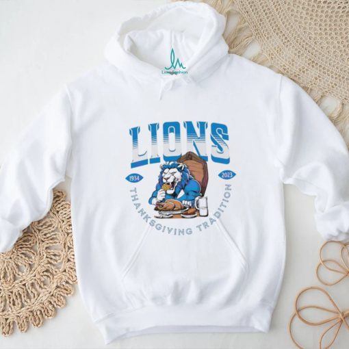 Detroit football 1934 2023 thanksgiving tradition shirt