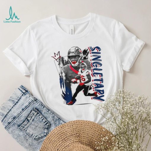 Devin Singletary number 26 Houston Texans football player pose gift shirt