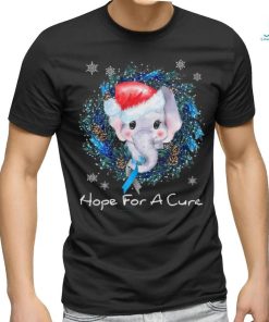 Diabetes Awareness Christmas Elephant Shirt