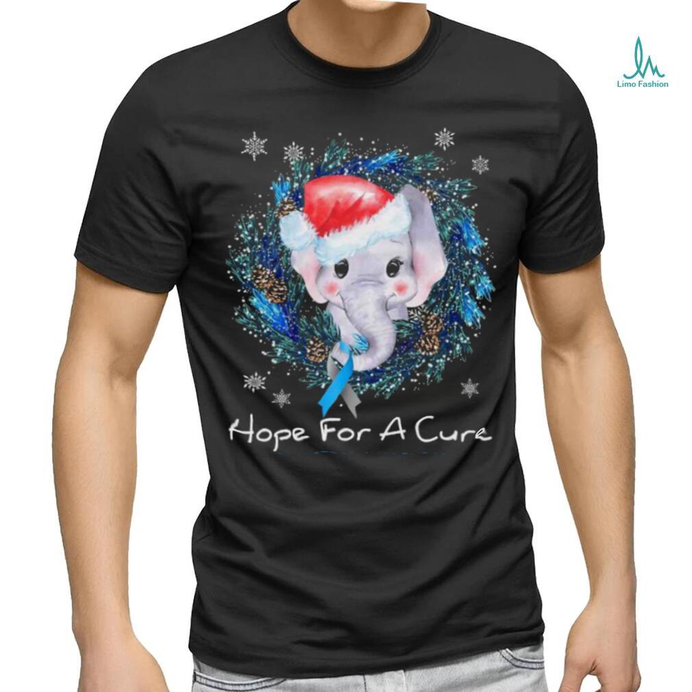Diabetes Awareness Christmas Elephant Shirt Diabetes Awareness Christmas Elephant Shirt