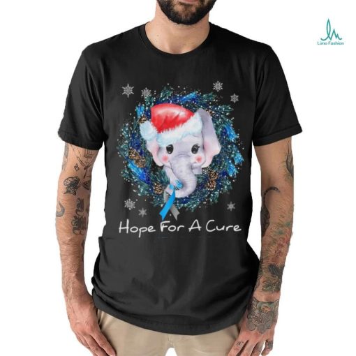 Diabetes Awareness Christmas Elephant Shirt