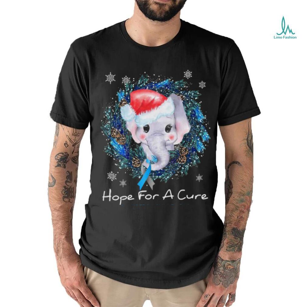 Diabetes Awareness Christmas Elephant Shirt Diabetes Awareness Christmas Elephant Shirt
