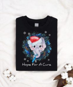 Diabetes Awareness Christmas Elephant Shirt