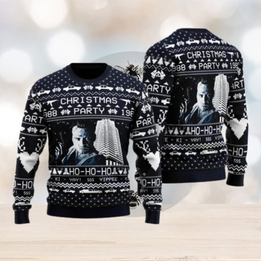 Die Hard Christmas Party Ho Ho Ho Ugly Christmas Sweater Christmas Holiday Gift For Men And Women