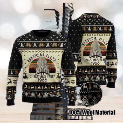 Die Hard Nakatomi Plaza Xmas Party 2023 Ugly Christmas Sweater