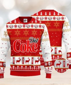 Diet Coke Snowflake Pattern Ugly Christmas Sweater Gift For Christmas