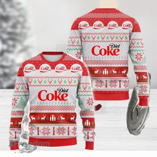 Diet Coke Ugly Christmas Sweater 3D All Over Printed Sweaters Christmas Gift