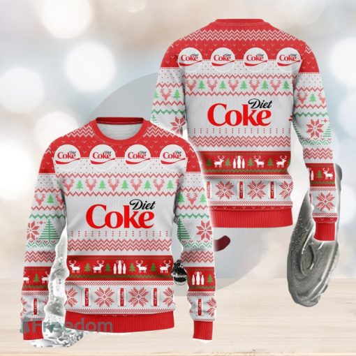 Diet Coke Ugly Christmas Sweater 3D All Over Printed Sweaters Christmas Gift