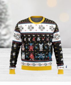 Digimon Sprites Ugly Christmas Sweaters For Men And Women