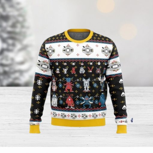 Digimon Sprites Ugly Christmas Sweaters For Men And Women