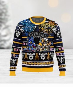 Digimon Ugly Christmas Sweaters For Men And Women