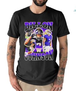 Dillon johnson Washington huskies Football vintage shirt