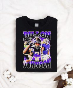 Dillon johnson Washington huskies Football vintage shirt