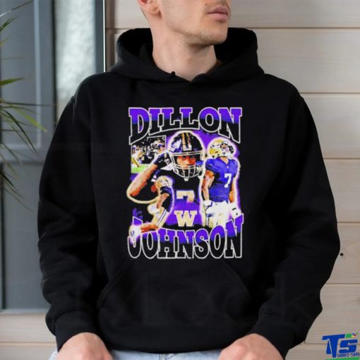 Dillon johnson Washington huskies Football vintage shirt