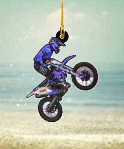 Dirt Bike Personalized Acrylic Ornament