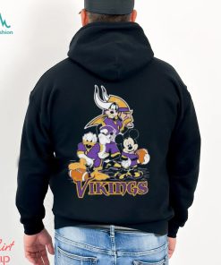 Disney Character Minnesota Vikings Football 2023 Shirt