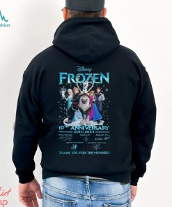 Disney Frozen 10th Anniversary Thanks You For The Memories Shirt