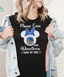 Disney Mickey Mouse Ears and Golden State Warriors Kind Of Girl T Shirt