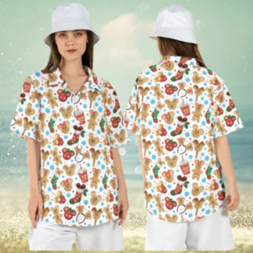 Disneyland Mickey Minnie Christmas Snacks Hawaiian Shirts Xmas Cookies Aloha Disneyland Mickey Minnie Christmas Snacks Hawaiian Shirts Xmas Cookies Aloha