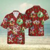 Mickey Minnie Xmas Disneyland Christmas Hawaiian Shirts Button Up Holiday Tree