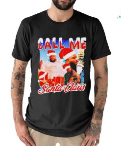 Dj Khaled Call Me Santa Claus Christmas T Shirt