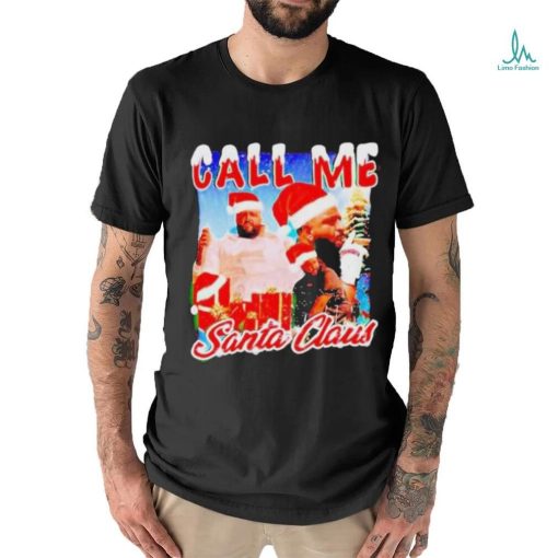 Dj Khaled Call Me Santa Claus Christmas T Shirt