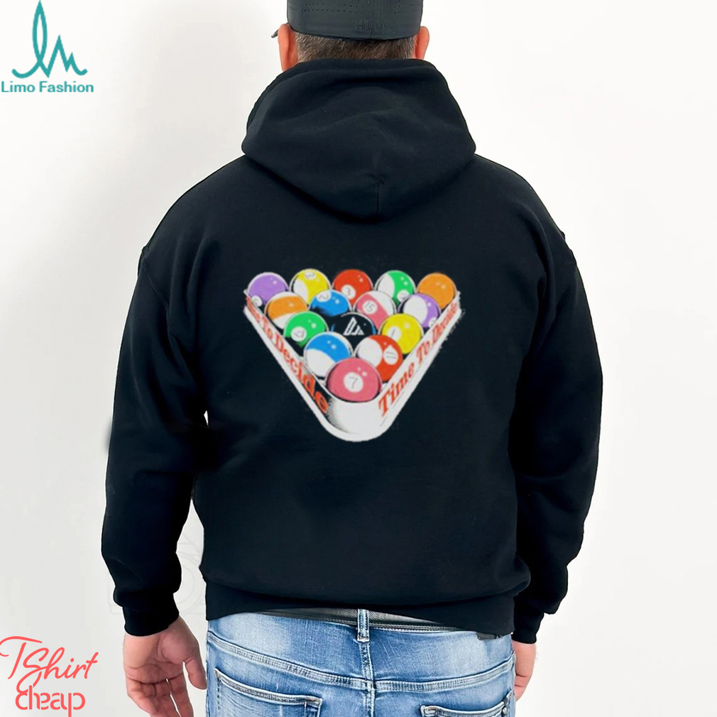 Djo Music Time To Decide Billiard Balls T Shirt Djo Music Time To Decide Billiard Balls T Shirt