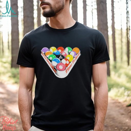 Djo Music Time To Decide Billiard Balls T Shirt