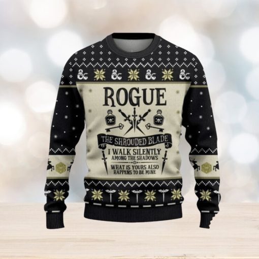 DnD Classes Collection Christmas 3D Sweater