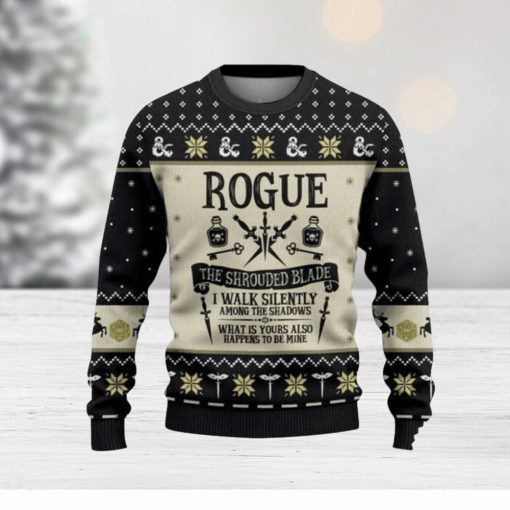 DnD Classes Collection Christmas 3D Sweater