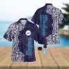 NHL St. Louis Blues Hawaiian Shirt Tropical Hat And Glasses Pattern Summer Hawaiian Shirt