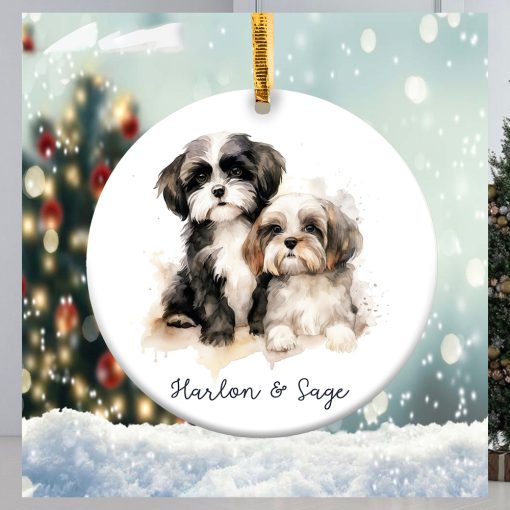 Dogs Christmas Ornament