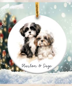 Dogs Christmas Ornament