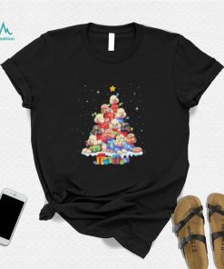 Dogs Toy Poodle pine tree merry christmas shirt