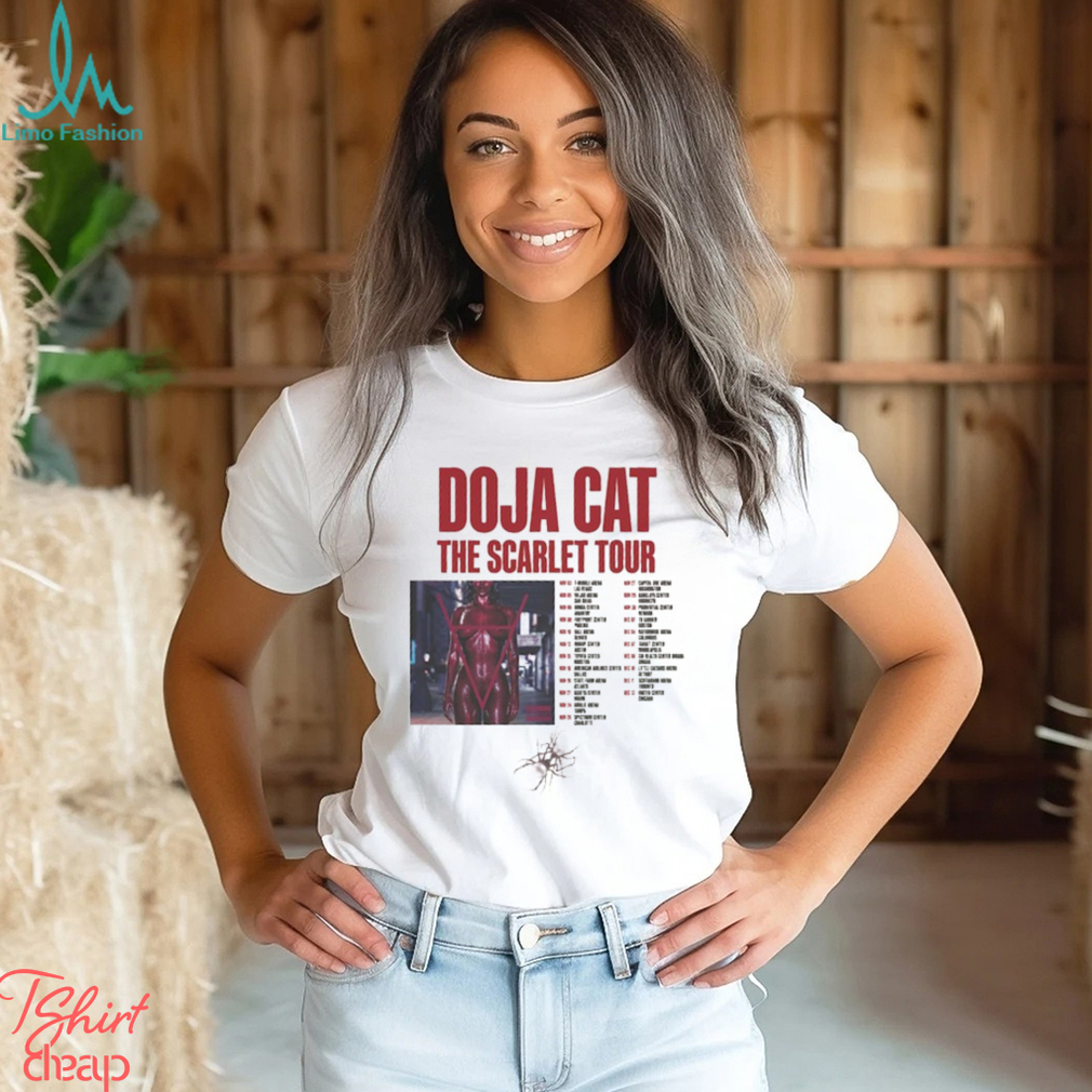 Shop exclusive Doja Cat “Scarlet Tour” merch on  now