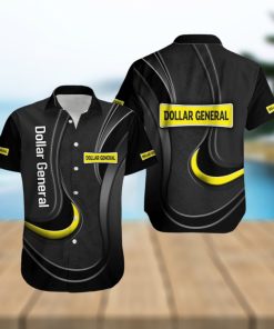 Dollar General Lover Gift 3D Black Hawaiian Shirt