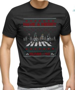 Dolphins Walking Abbey Road Football Have a Merry Dolphins Mas Merry Christmas 2023 Shirt