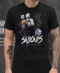 Domantas Sabonis Sacramento Kings Fanatics Branded Competitor T Shirt