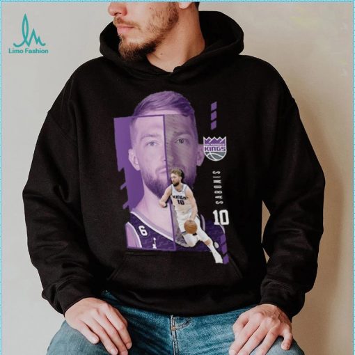 Domantas Sabonis Sacramento Kings Fanatics Branded Jump Pass T Shirt