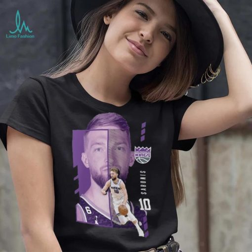 Domantas Sabonis Sacramento Kings Fanatics Branded Jump Pass T Shirt