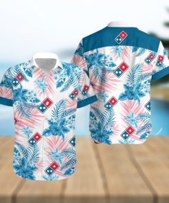 Domino’s Pizza 3D Tropical Flower Hawaiian Shirt Men And Women Gift