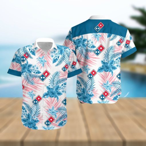 Domino’s Pizza 3D Tropical Flower Hawaiian Shirt Men And Women Gift